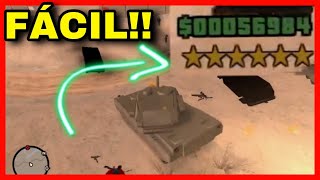 🔥Como tener 6 ESTRELLAS en GTA San Andreas sin TRUCOS ni MODS - Conseguir logro 6 estrellas