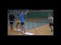 tu13 ssof dojście z 1 kroku forehand defense net drop the appreach with 1 step