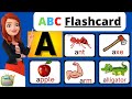 ABC Flashcards for Toddlers |  ABCD Alphabets for Kids | abcd | a to z