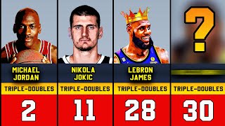 NBA All-Time Triple-Doubles Leaders in Playoffs