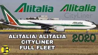 ALITALIA/ ALITALIA CITYLINER full fleet details as of 2020.... All the aircrafts used by ALITALIA