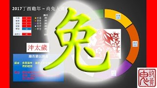 肖兔 - 2017丁酉雞年 – 生肖運程攻略 Hare - 2017 Fortune - Chinese Zodiac