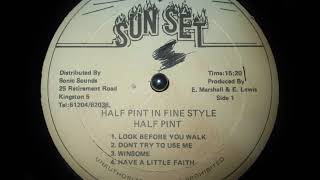 Half Pint - Don't Try To Use Me