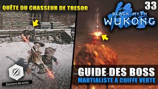 Black Myth Wukong : Quête du Chasseur de Trésor (BOSS Martialiste à Coiffe Verte) Stratégie \u0026 Combat