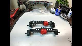 Portal Axles! Axial Scx10 III Build Pt 2