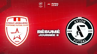 J8 - Etoile Lavalloise vs Avion Futsal : le résumé