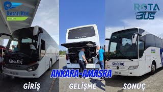 #120   Kamil Koç | Ankara - Amasra | Otobüs Yolculuğu | Bus Travel Türkiye