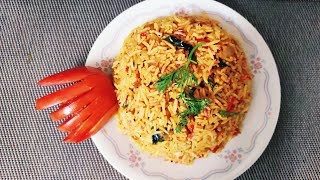 Tomato Rice | साधा सोपा आणि चविष्ट असा साऊथ इंडियन भाताचा प्रकार | AGF Recipes