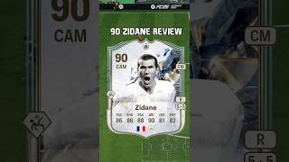 90 Zidane Review in EA FC 25 #shorts #short #fc25 #eafc25 #zidane #toty #teamoftheyear #fifa