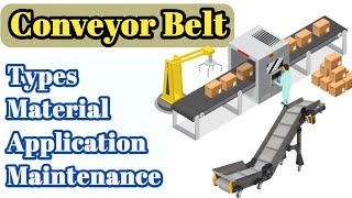 What is a Conveyor Belt | Parts, Types and Function of Conveyor Belt. #conveyorbelts