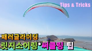 패러글라이딩 바람약할 때 릿지비행과 써클링 현장 팁 RidgeSoaring \u0026 Circling Tips with Light Wind