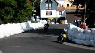 Ralf Waldmann on the MZ RE125 at Schotten 2012 oldtimers Grand Prix