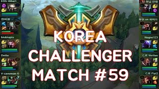 코리아 챌린저 매치 #59 저스티스,나그네,퓨어,베리타스,샤오후,너아님안돼,데타 / Korea Challenger Match #59