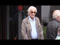 EXCLUSIVE - Jean Paul Belmondo and friends at Le Coq Restaurant in Paris