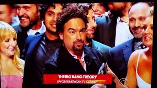 Big Bang Theory wins People's Choice Award 2015