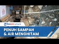 PENAMPAKAN Saluran Air yang Ditutup Beton Ruko 'Nakal' di Pluit seusai Dibongkar, Banyak Sampah!