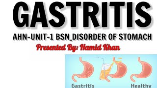 Gastritis withy types- causes pathophysiology nursing intervention and nursing diagnosis|AHN unit1
