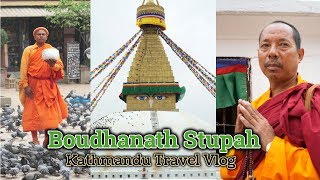 Boudhanath Stupa // Kathmandu City || Nepal Travel Vlog