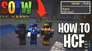 *REAL* How to HCF (No Ranks, Keys, or Kits) #1 - SOTW | Minecraft HCF