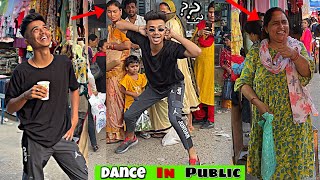 Funny Dance In Public 🤣❤️|Cute girls😍Crazy Reaction|Ultimate and non stop🛑Comedy||Prank on Public