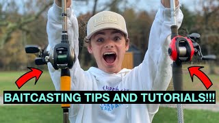 BAITCASTER TIPS AND TECHNIQUES!!! (Subscriber request)