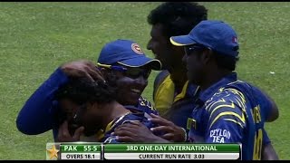 Highlights: 3rd ODI at Dambulla - Sri Lanka v Pakistan 2014