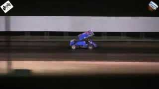 Central Arizona Speedway- Wing Sprint Car Main Feb 14th 2015