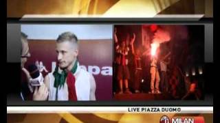 Ignazio Abate Interview - After Match Roma - 07/05/2011