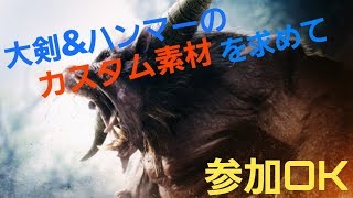 PS4Pro版 MHW:アイスボーン  ＃49　参加OK　珠を掘りまくり…そして…導きの地のカスタム素材探し…　モンハン未経験者もコメントご自由にどうぞ！