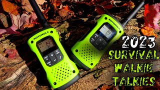 BUY These Survival Walkie Talkies Today - 2023 SURVIVAL WALKIE TALKIES