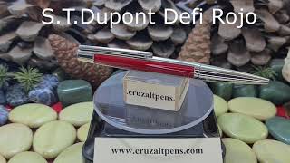 Cruzaltpens - Bolígrafo S T Dupont Defi Rojo