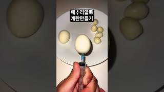 가성비 갑 중국의 메추리알로 계란 만들기 ㅋㅋ 이왜진 #shorts