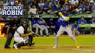 Resumen: Tigres del Licey VS Estrellas Orientales Round Robin (12/01/2925)