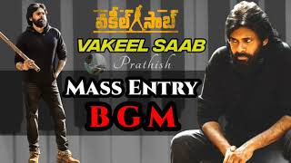Vakeel Saab Entry BGM Keyboard by Prathish | Vakeel Saab Pawan Kalyan Intro Scene