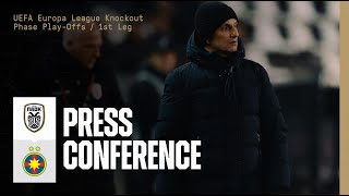 Press Conference: PAOK FC Vs FCSB – Live PAOK TV