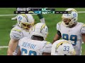 Chargers vs Jets Simulation (Madden 23 Rosters)