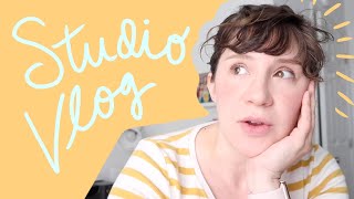 Studio Vlog | How I'm Getting Ready for Maternity Leave as a Full-time Freelancer