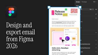How to Design and Export an HTML Email Template from Figma | Marka Plugin | Figma Config 2026