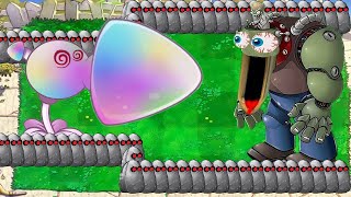 Hypno Peashooter Nut X Hypno Shroom Attack Giga Zomboss vs Gargantuar - Plants vs Zombies Hack