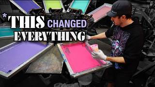 3 GAME CHANGING Tips for DIY Screen Printing!
