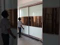 ebco walk in sliding system sf finish