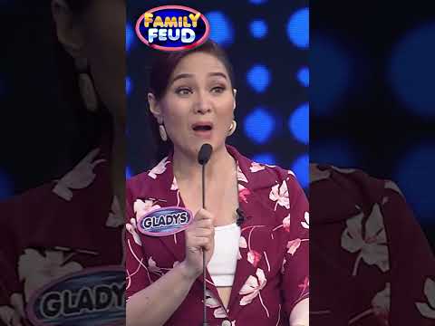 Kalmahan mo, Gladys! #shorts Family Feud