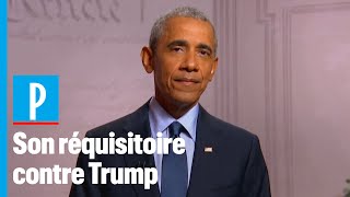 Obama  : «Trump a traité la présidence comme une émission de téléréalité»