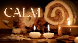 Candlelit Calm Relaxation Music 🌙 Warm Spa Ambience for Deep Sleep, Stress Relief & Massage