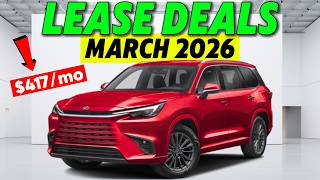Best Luxury SUV Lease Deals for March 2026 | Drive Premium for Less! 🚙💎