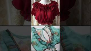 Frill blouse design ideas 💕 viralvideo new trending blouse design ideas 💕