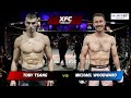 XFC71 - 7 - Michael Woodward vs Toby Tsang