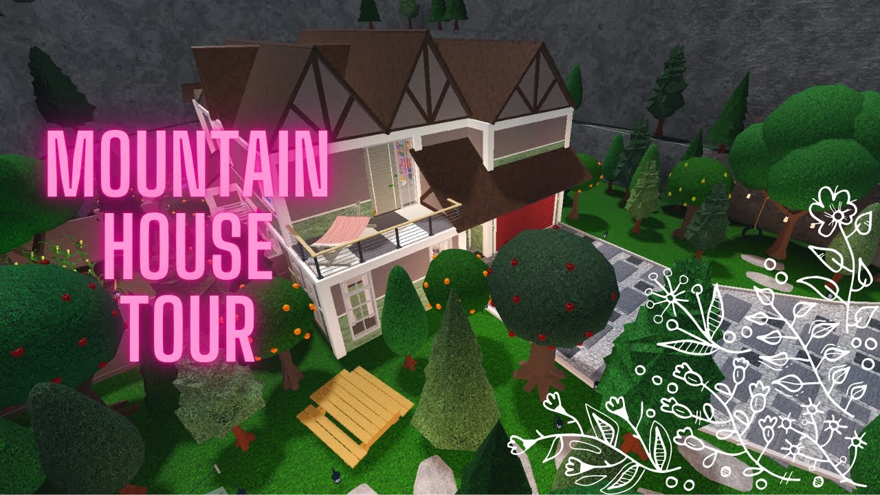 Mountain House Tour Tour Bloxburg Youtube