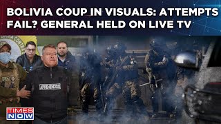 Bolivia Coup In Visuals: General Arrested On Live TV After Attempt Fails| What Had Led To Protests?