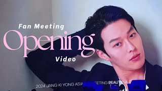 #장기용 팬미팅 오프닝 영상 🩷 Fan meeting Opening Video #jangkiyong  [ Beautiful Day]